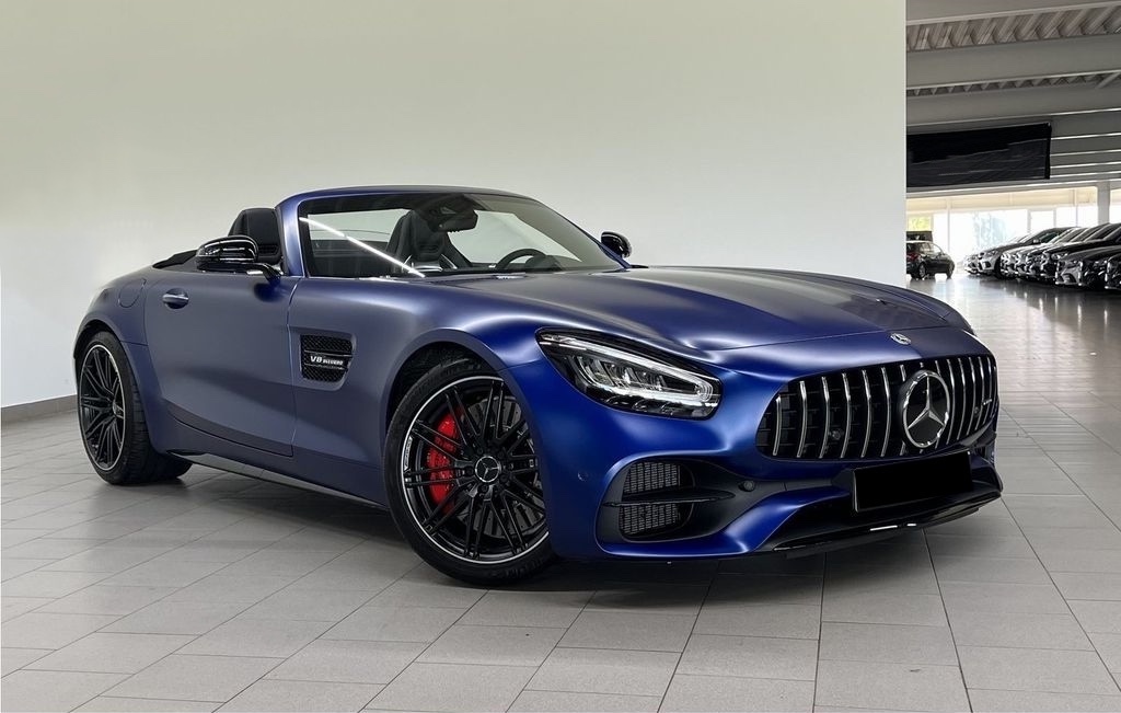 Mercedes AMG GT C V8 biturbo roadster | super cena | předváděcí auto skladem | online prodej | online nákup | cabrio | autoibuy.com